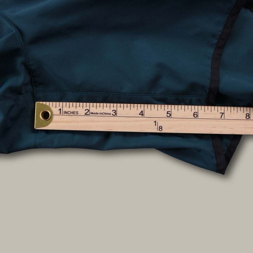 Patagonia Men's Strider Running Shorts 7" Inseam Lined Teal Blue Lime Green S - Picture 6 of 6